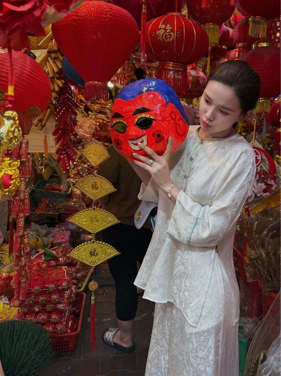 Set Lụa Bà Ba Viền Cổ