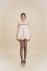 Đầm Babydoll Chấm Bi