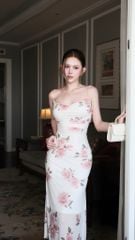 Đầm 2S Thun Lưới Nhún