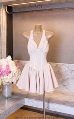 Đầm Yếm Xòe Nhúng Ngực