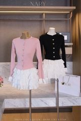 Set Áo Tay Loe Cv Xô