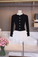 Set Áo Tay Loe Cv Xô