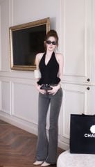 Áo Yếm Bèo Đan Dây