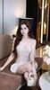 Đầm Lưới Kim Sa Kèm Hoa