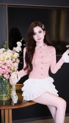 Set Áo Tay Loe Cv Xô