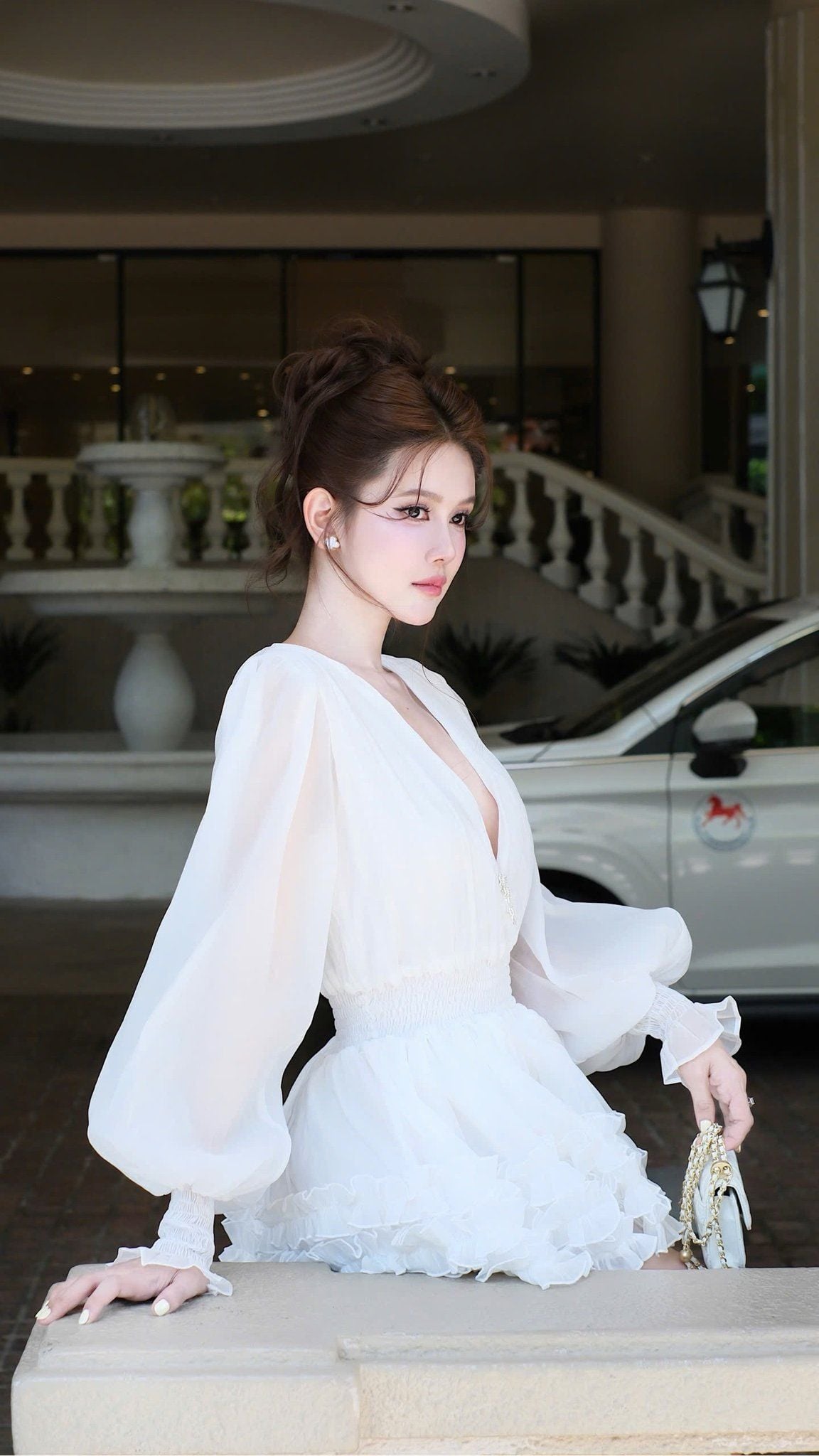 Đầm Voan TD Tầng Bèo