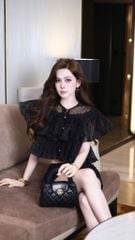 Set Áo Voan Tầng Cv Hoa