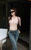 Áo Yếm Voan Corset Viền Đá