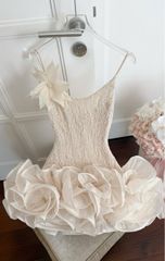 Đầm 2S Bèo Nhúng Kèm Hoa