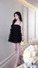 Đầm Babydoll Tầng Viền Đá