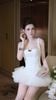 Đầm Phi Phối Lưới Kèm Charm