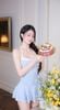 Đầm Yếm Hoa Nhí Viền Ren