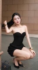Set Bodysuit Quần Nhúng Bèo