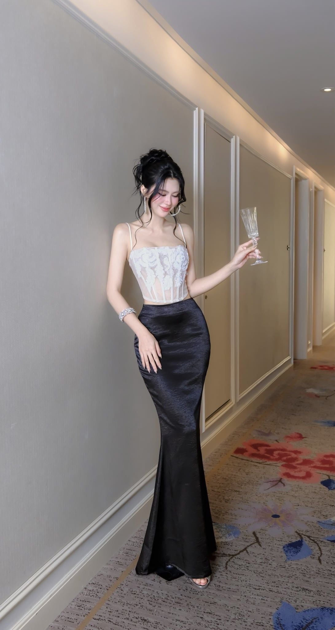 Chân Váy Lụa Đuôi Cá