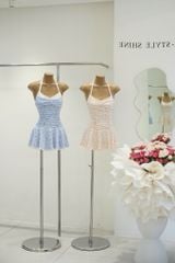 Đầm Yếm Hoa Nhí Viền Ren
