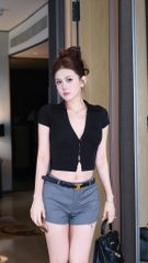 Áo Thun Cổ SM Tay Con