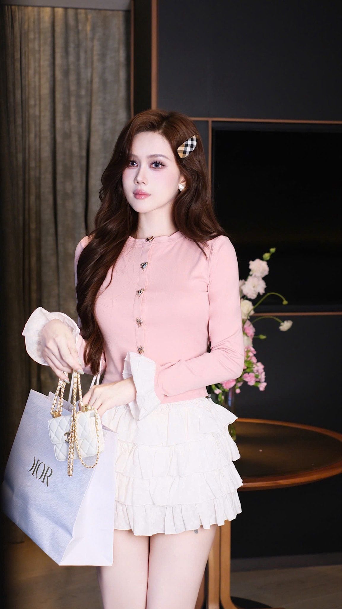 Set Áo Tay Loe Cv Xô