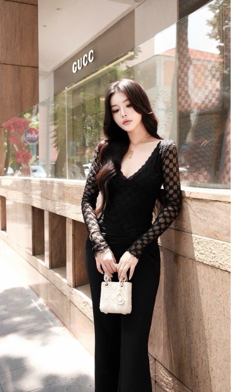 Quần Tây Loe Xoắn Eo
