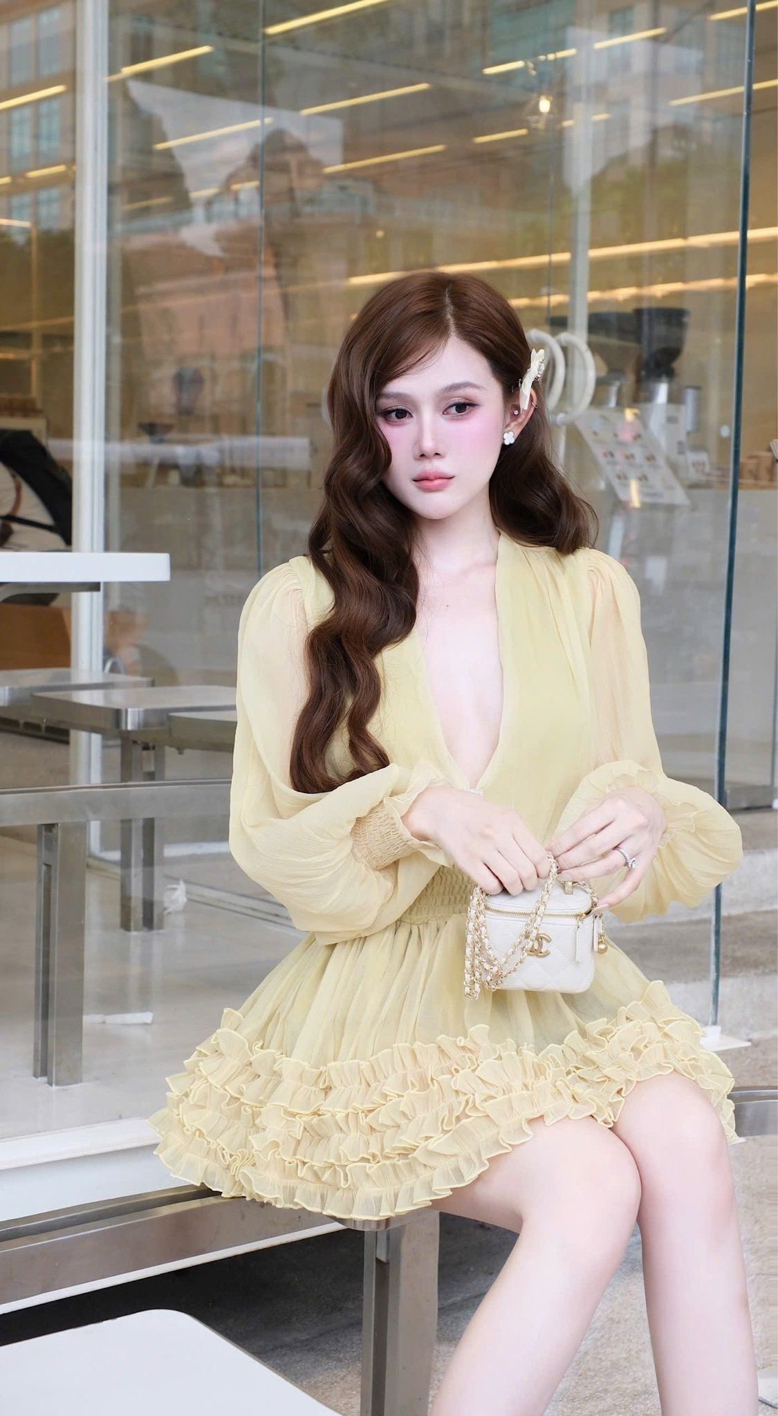 Đầm Voan TD Tầng Bèo