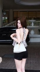 Áo Yếm Bí Chấm Bi