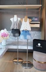 Áo Yếm Bí Chấm Bi