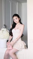 Đầm Ống Bèo Hoa Nhí