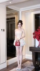 Đầm Cup Ren Đạn Ngực