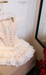 Đầm Cup Ren Đạn Ngực