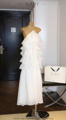 Đầm Yếm Voan Tầng Kèm Charm