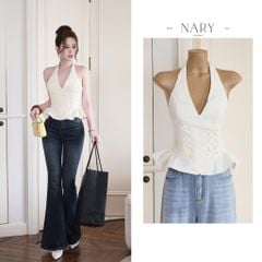 Áo Yếm Bèo Đan Dây