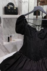 Đầm Ren Bí Tay Phồng