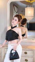 Áo Yếm Lụa Cột Lưng