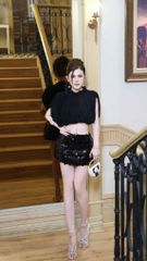 Áo Lưới Viền Bo Cổ