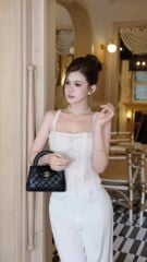 Set Áo Ren Hoa + Quần Suông