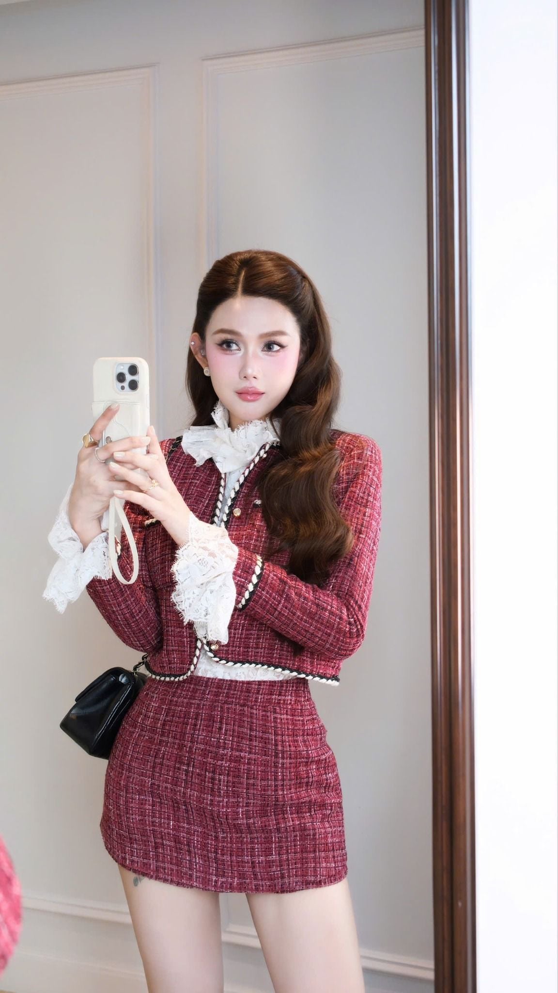 Set Dạ 3 Món Viền