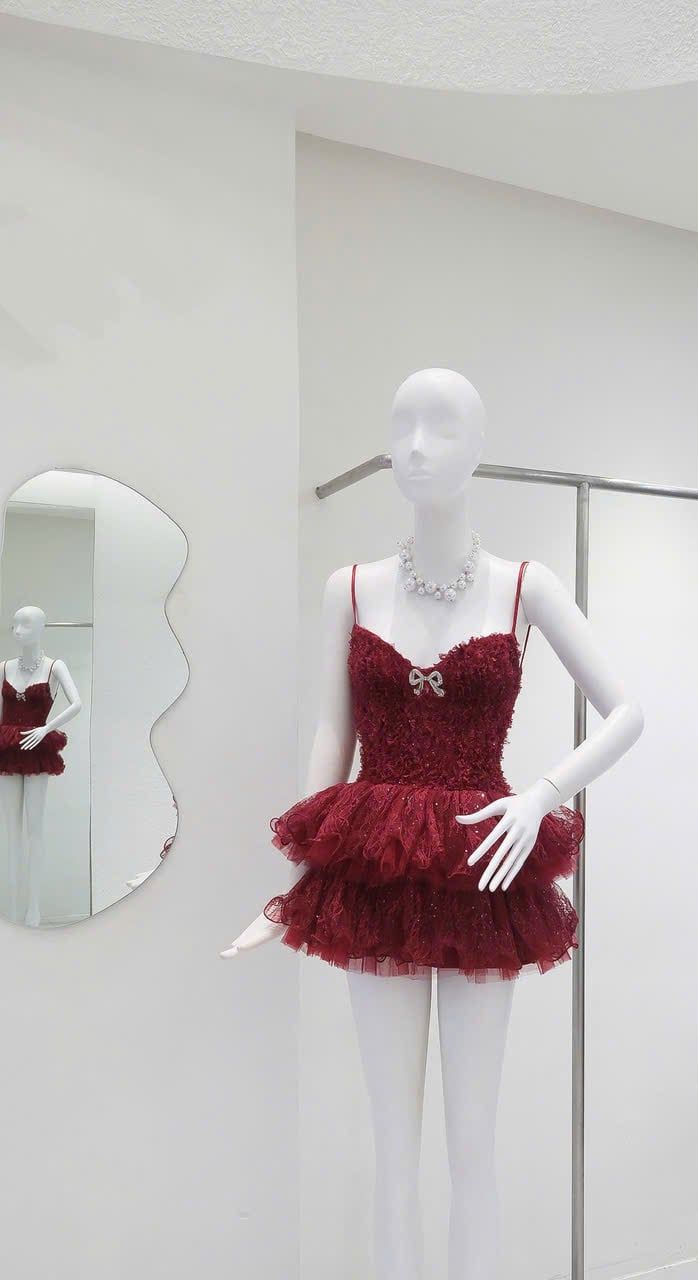 Đầm 2S Ren Tầng Charm