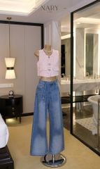 Áo Dạ Gile Nút Vàng