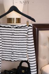 Áo Tweed TD Bẹt Vai