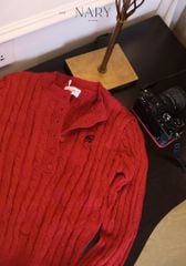 Áo Len Tay Dài  Cài Nút