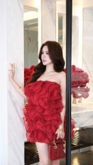 Đầm Cup Bèo Gợn Sóng