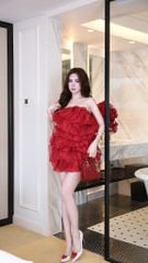 Đầm Cup Bèo Gợn Sóng