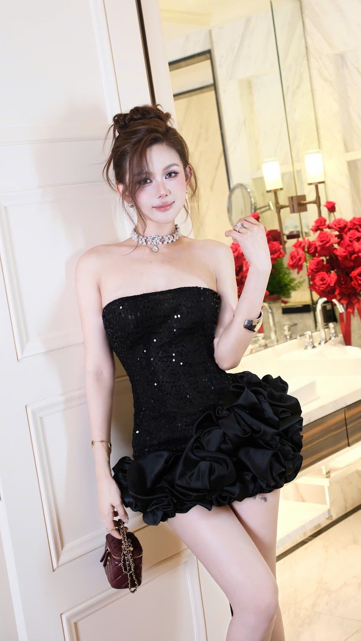 Đầm Cup Kim Sa Tà Xéo