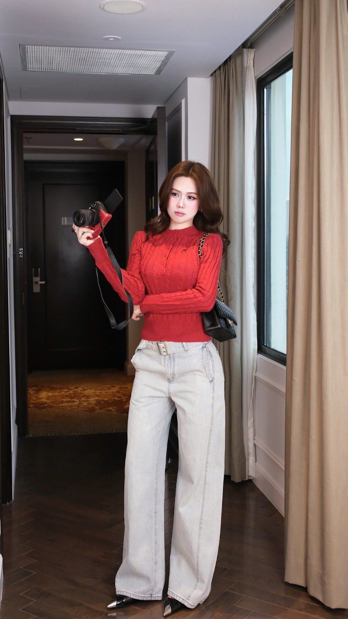 Quần Suông Kèm Belt