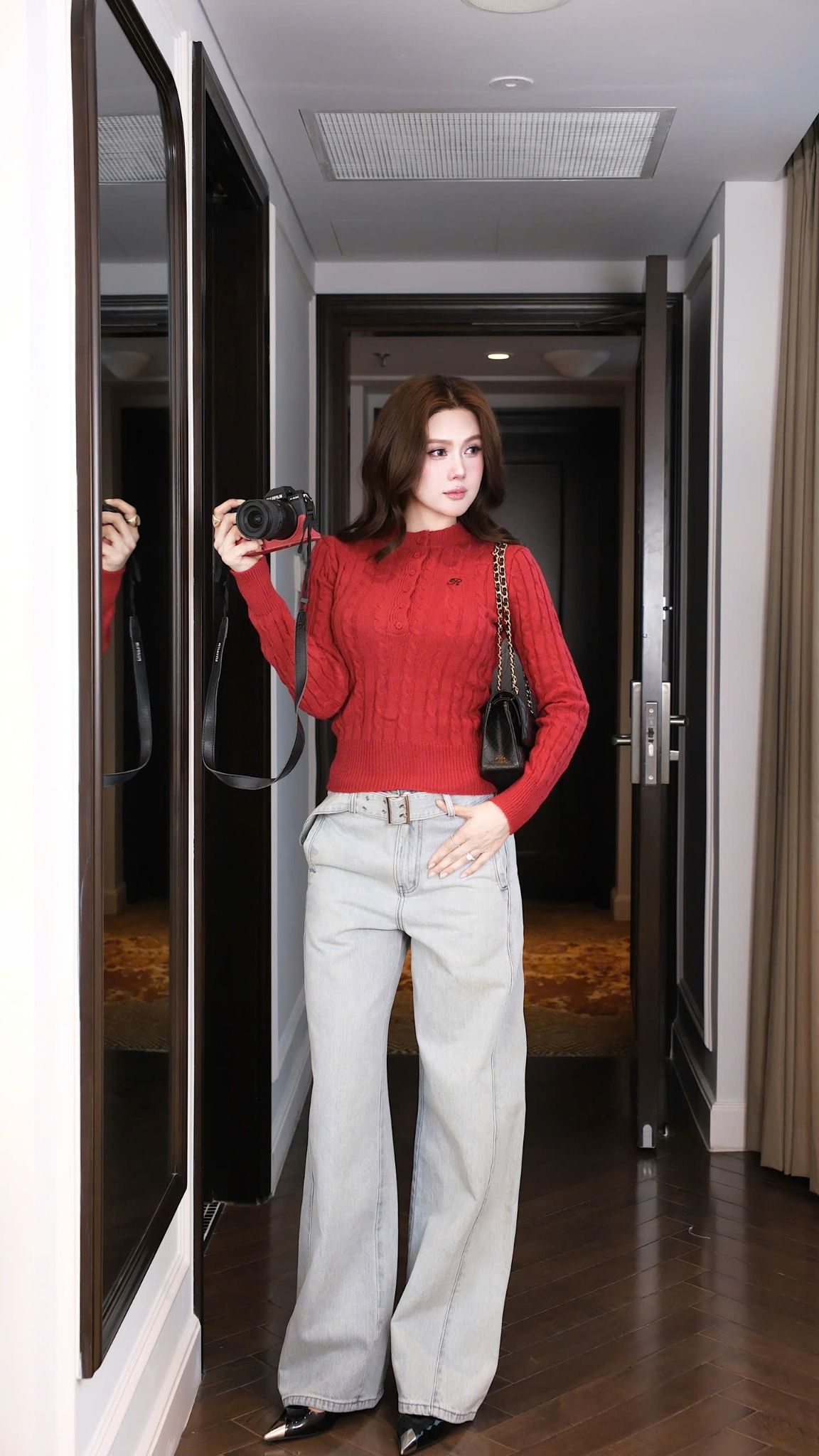 Quần Suông Kèm Belt