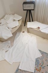 Quần Jean Trắng Wide Tube