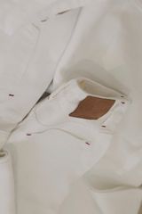 Quần Jean Trắng Wide Tube