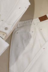 Quần Jean Trắng Wide Tube