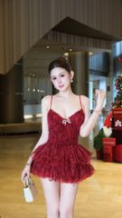 Đầm 2S Ren Tầng Charm