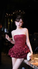 Đầm Cup Kim Sa Tà Xéo