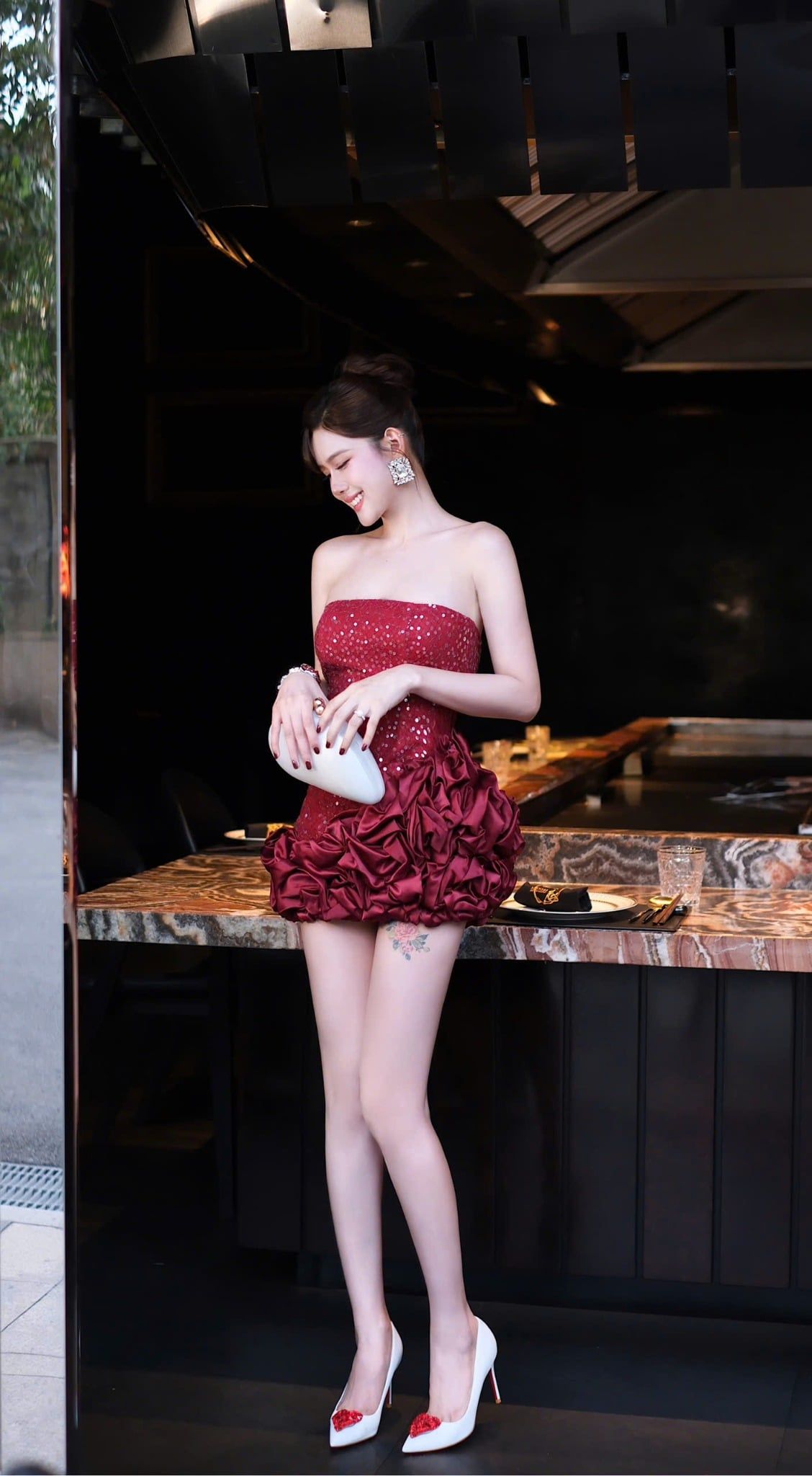 Đầm Cup Kim Sa Tà Xéo